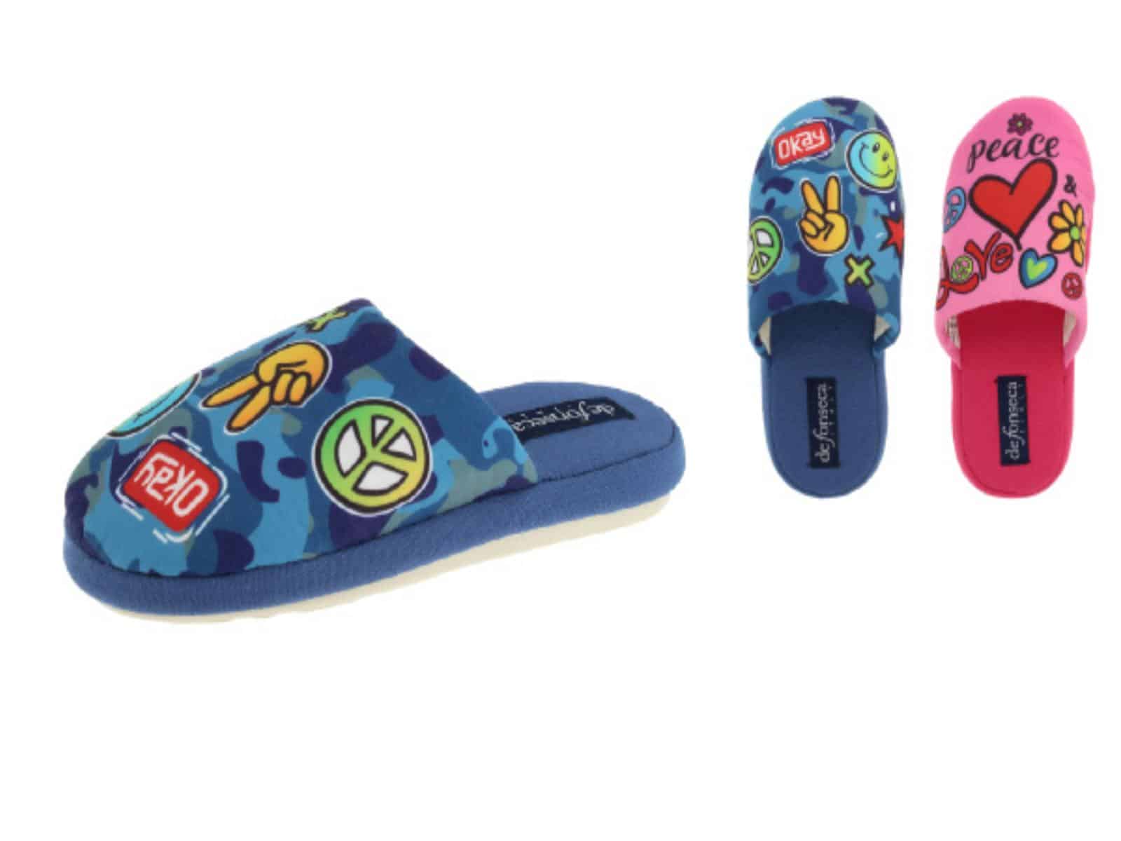 DE FONSECA ROMAEU819 UNISEX KIDS SLIPPERS | Pipinato Footwear