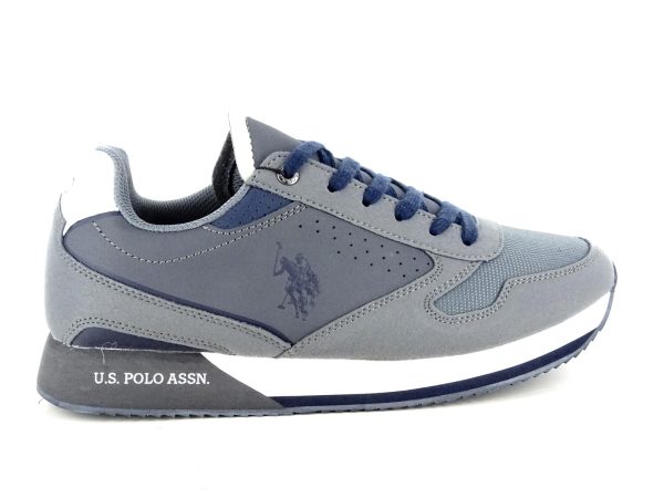 U.S. POLO ASSN. NOBIL003MGRY001 SNEAKERS SPORTIVE UOMO